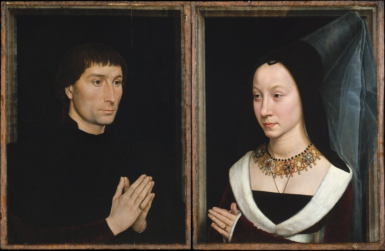 Tommaso di Folco e Maria Portinari da Hans Memling