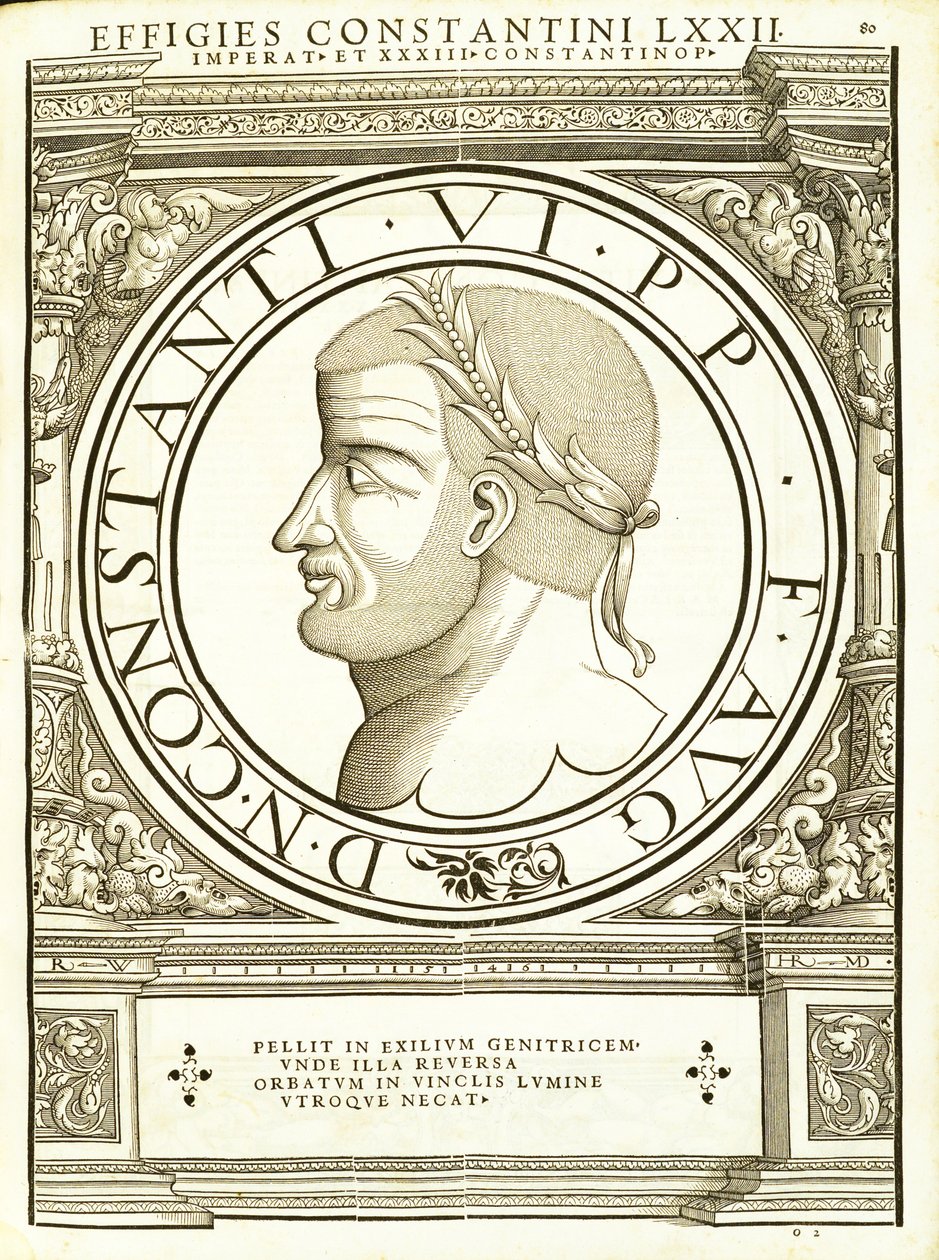 Constantinus VI, illustrazione da 