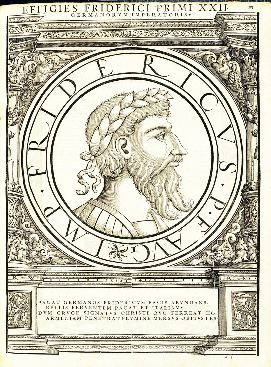 Fridericus I, illustrazione da 
