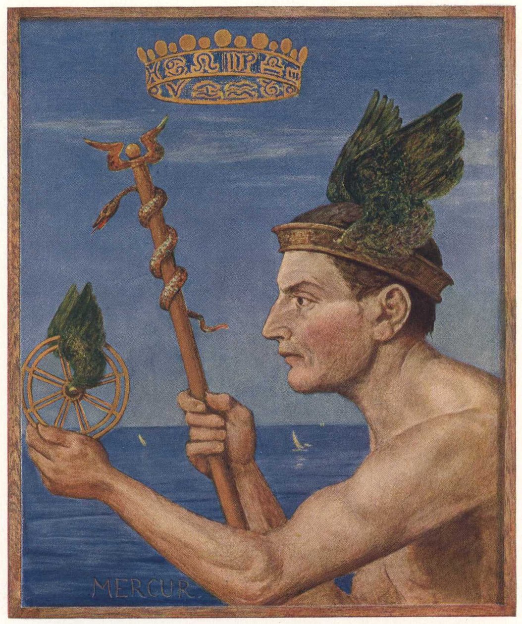 Mercurio da Hans Thoma