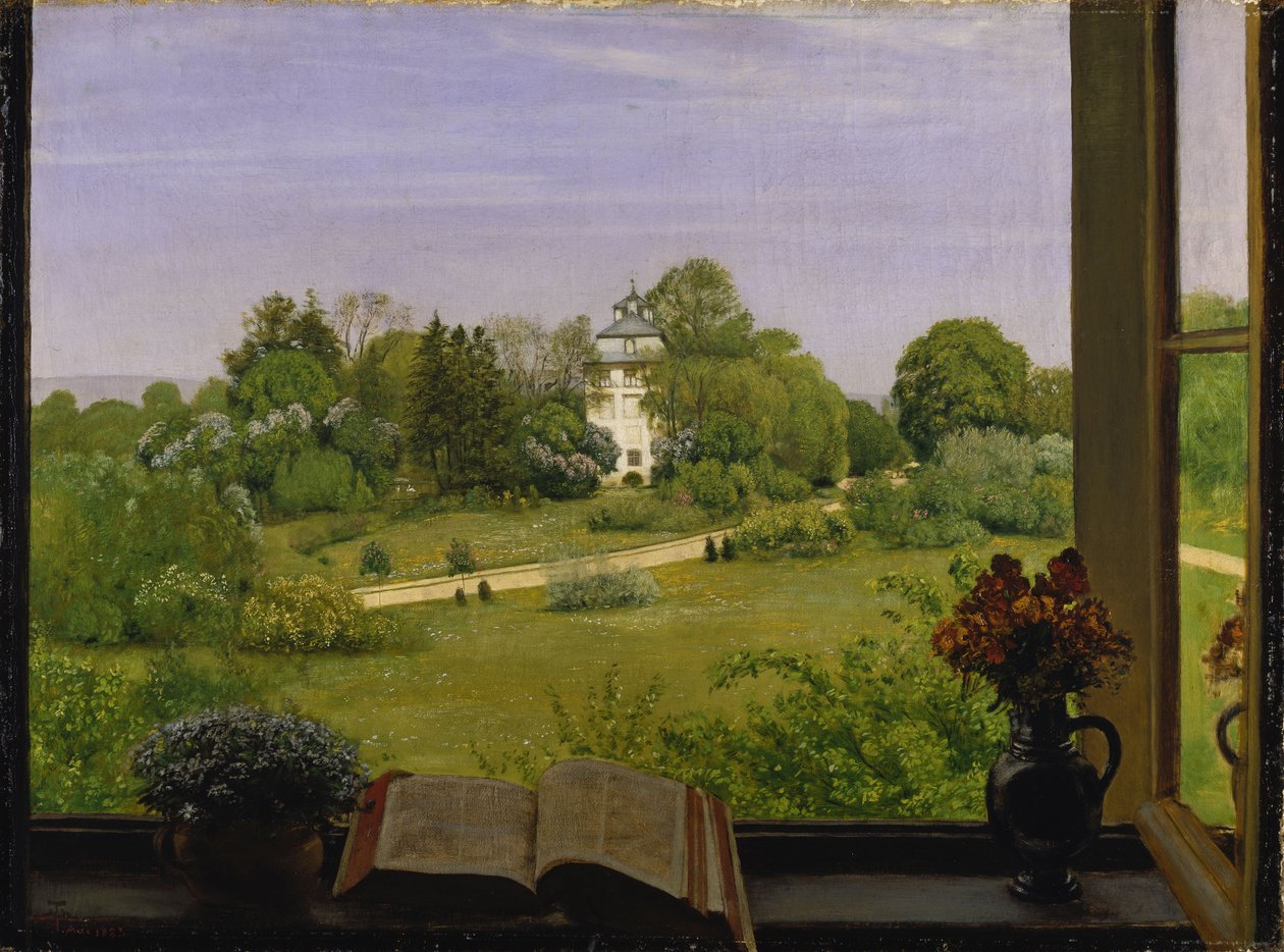 Vista su Holzhausenpark da Hans Thoma