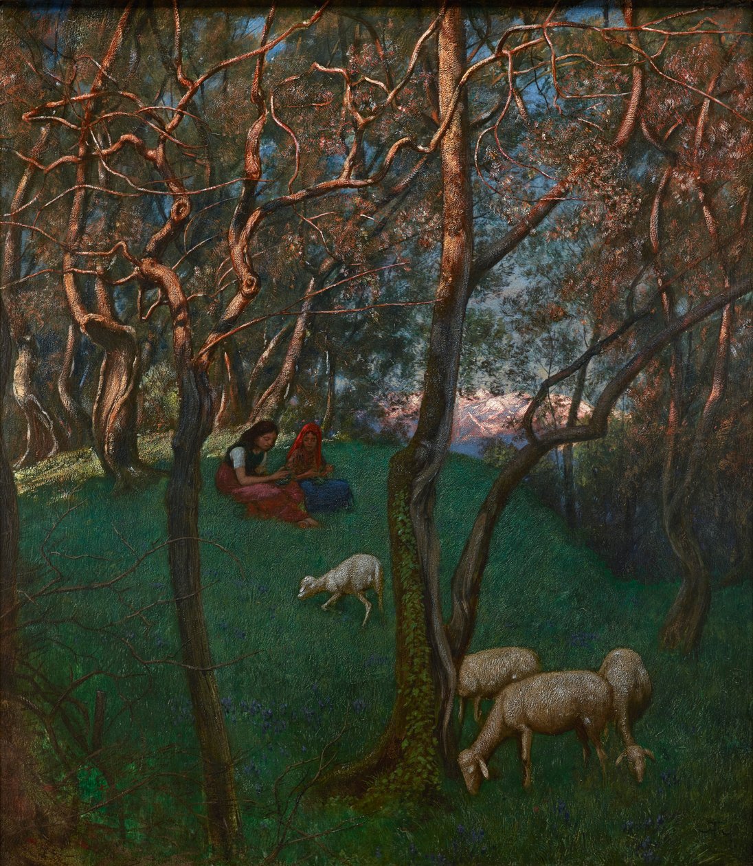 Ulivi sul Lago di Garda da Hans Thoma