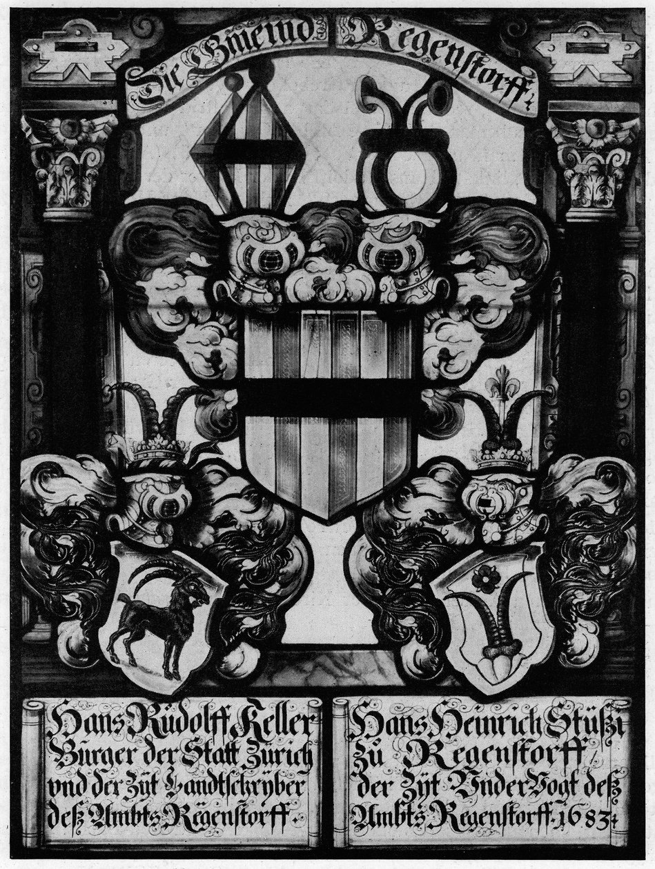 Vetrata araldica da Hans Wilhelm Wolf