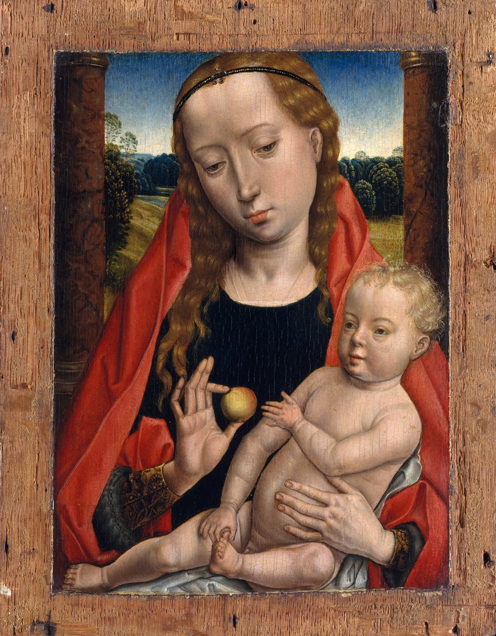 Vergine e Bambino da Hans after Memling