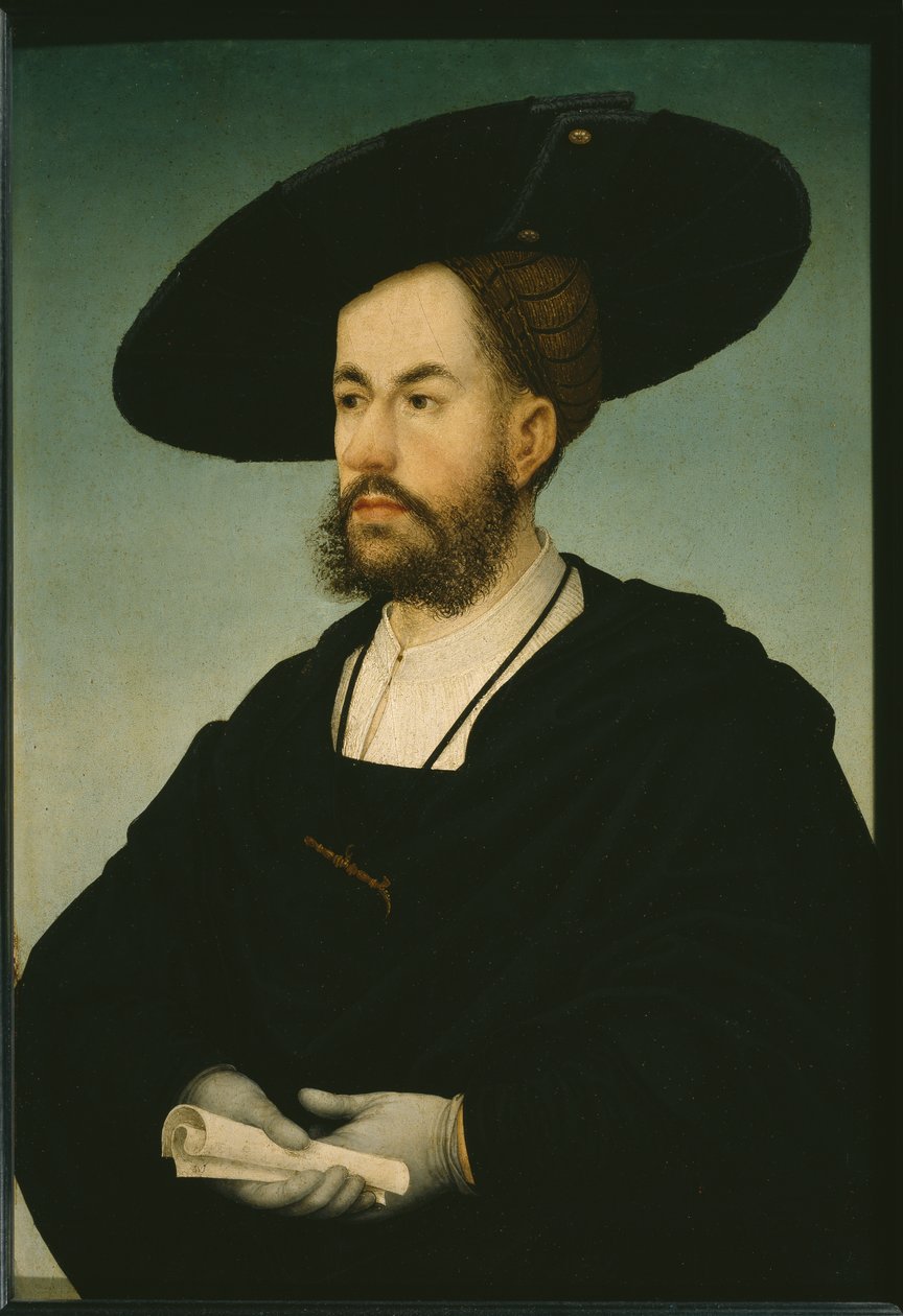 Ritratto di Anton Fugger, c.1500-29 da Hans or Johan Maler