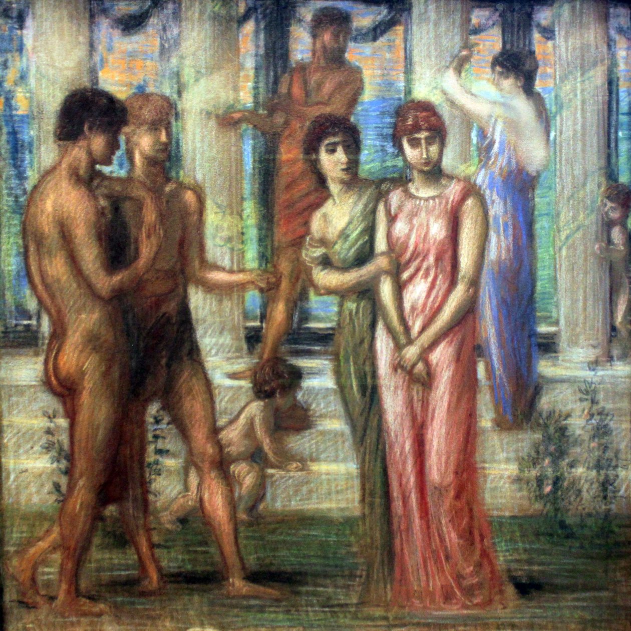 Corteggiamento da Hans von Marées