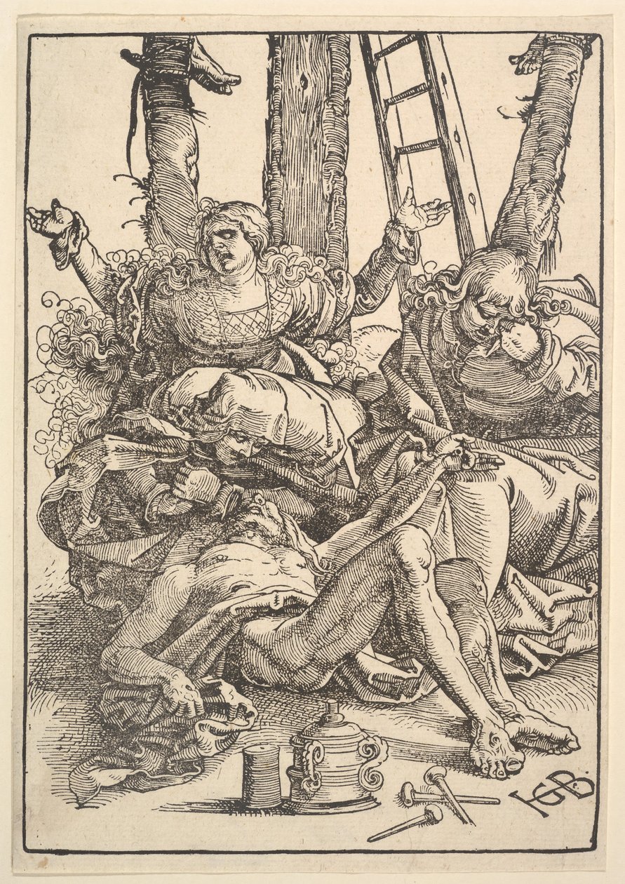 Compianto su Cristo, 1510 da Hans Baldung
