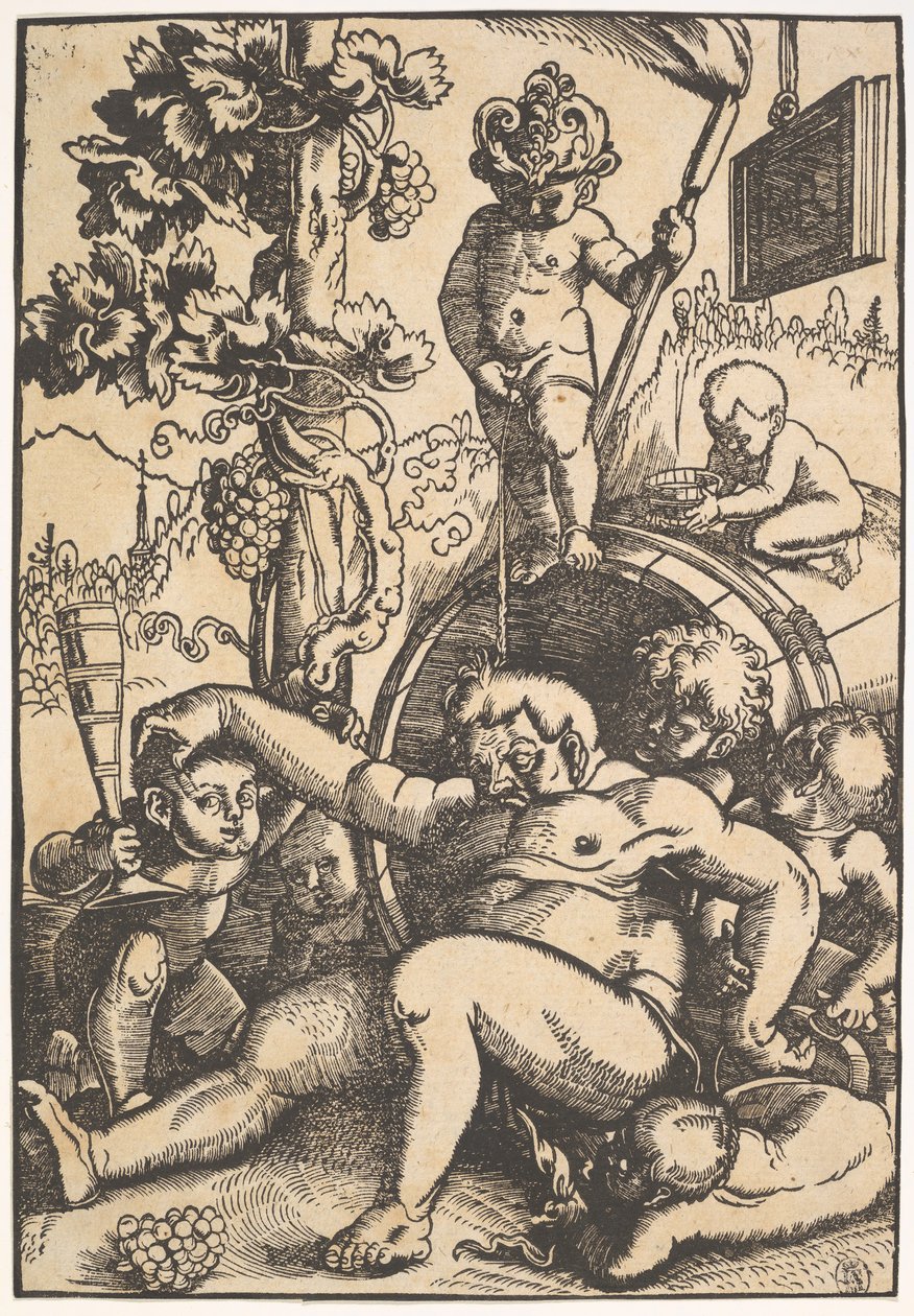Il Bacco Ubriaco da Hans Baldung