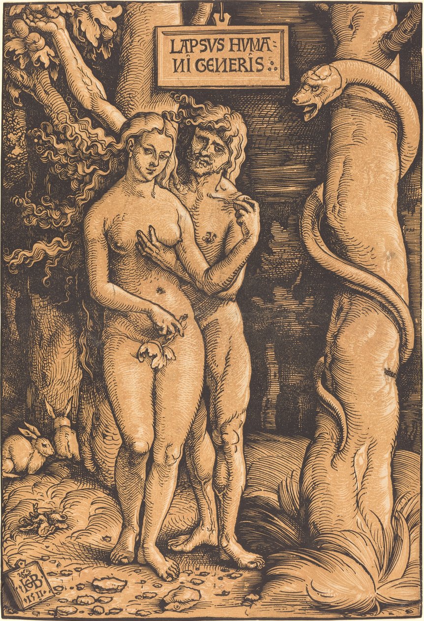 Adamo ed Eva da Hans Baldung Grien