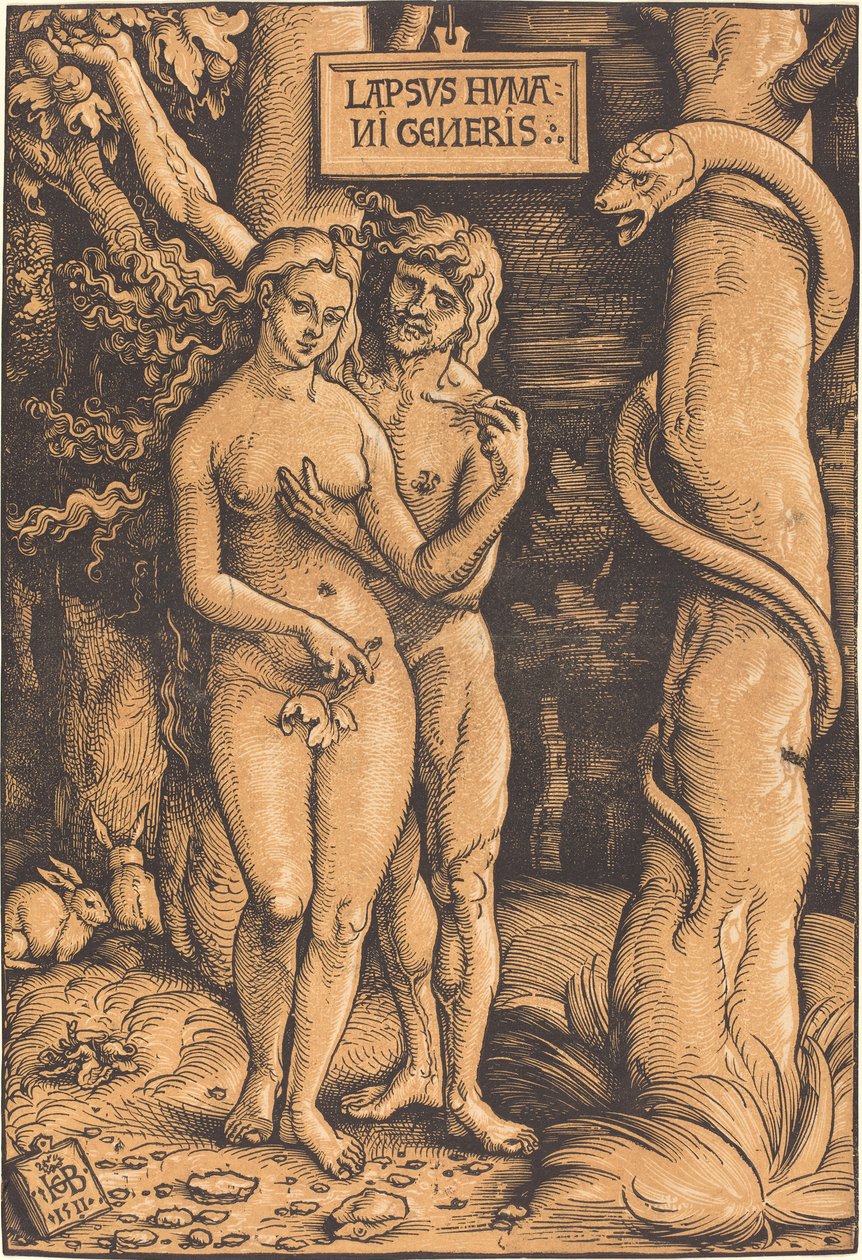 Adamo ed Eva da Hans Baldung Grien