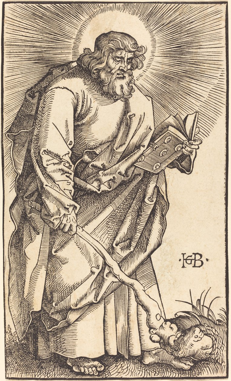 Apostolo Giuda Taddeo da Hans Baldung Grien