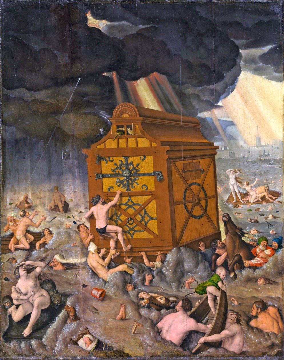 Tedesco: Il diluvio Il diluvio da Hans Baldung Grien