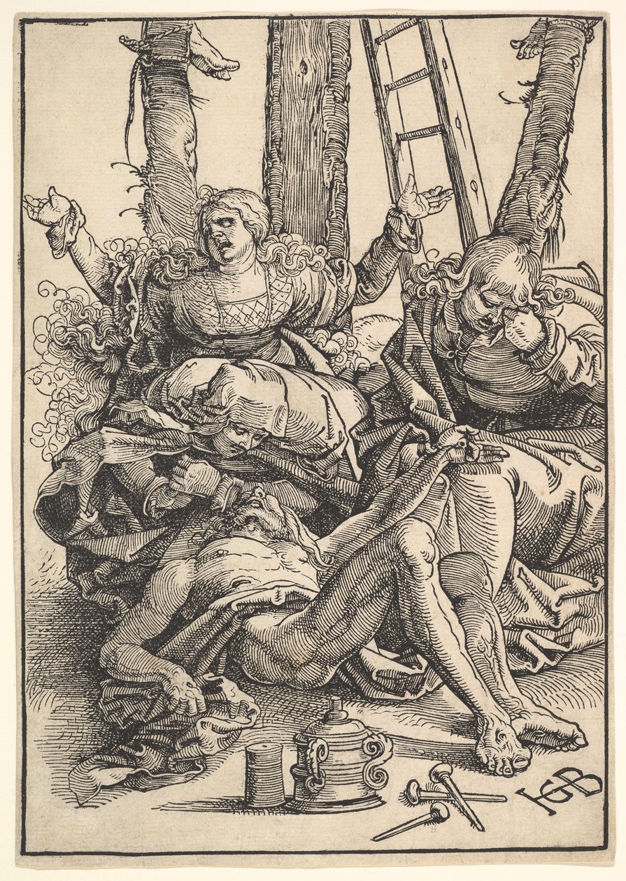 Compianto su Cristo da Hans Baldung Grien