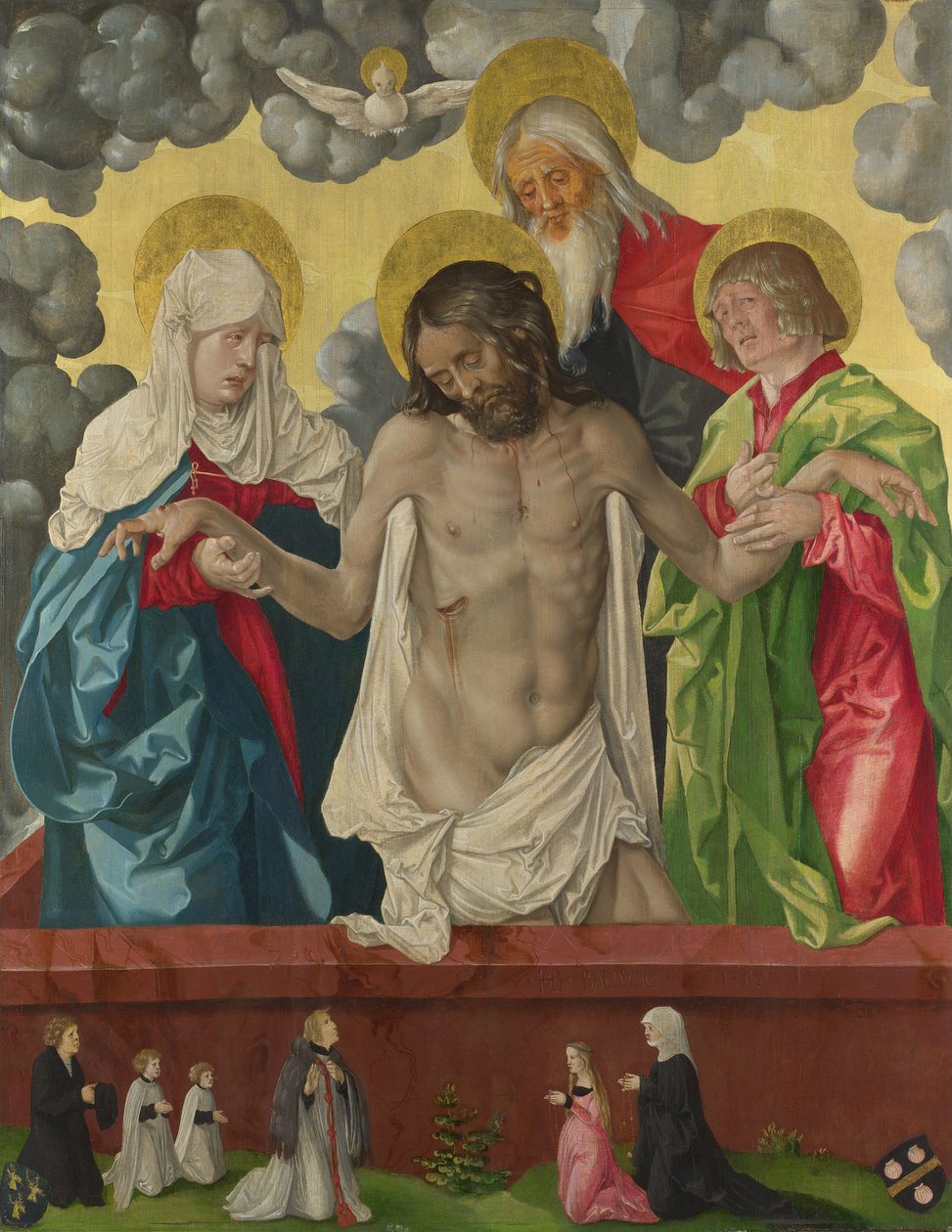 La Trinità e la Pietà mistica, 1512 da Hans Baldung Grien
