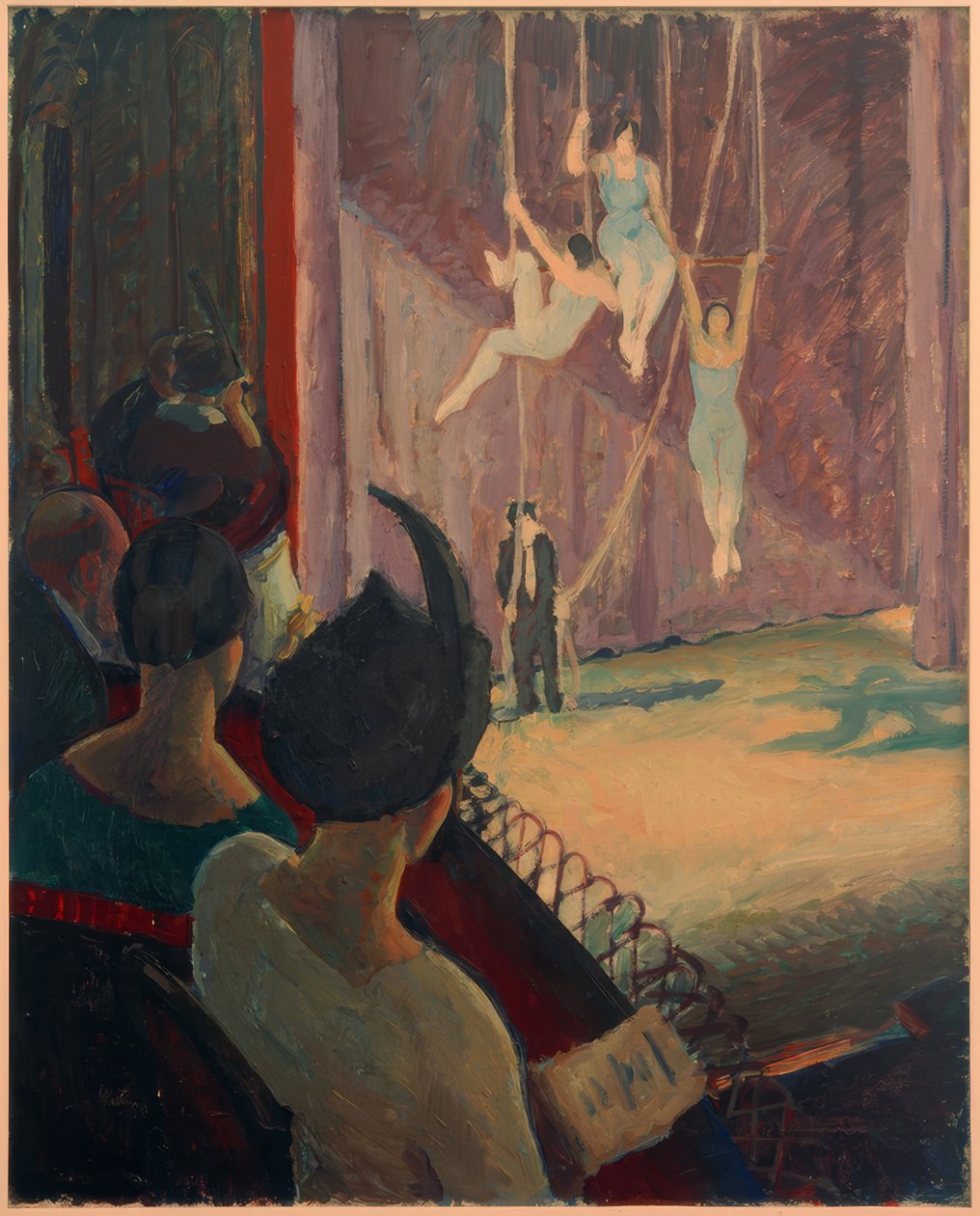 Gruppo trapezio al varietà da Hans Barthelmess