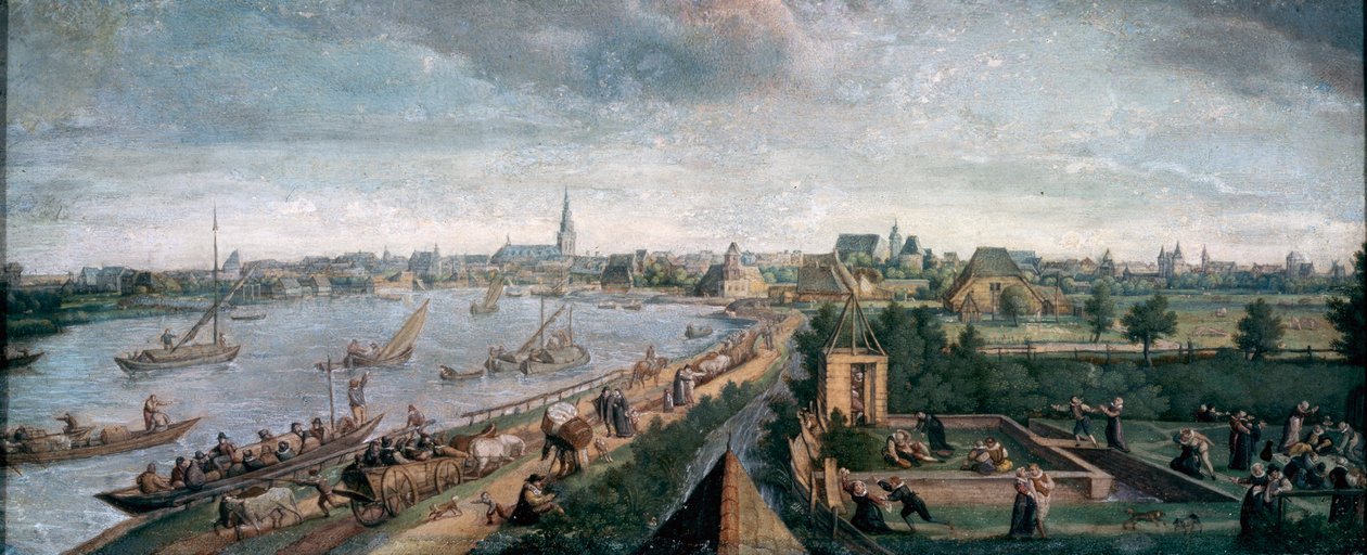 Divertimenti di campagna, 1592 da Hans Bol