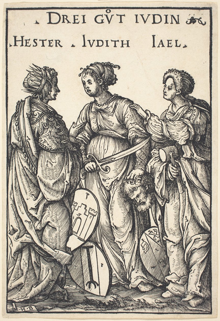 Ester, Giuditta e Jael da Hans Burgkmair I