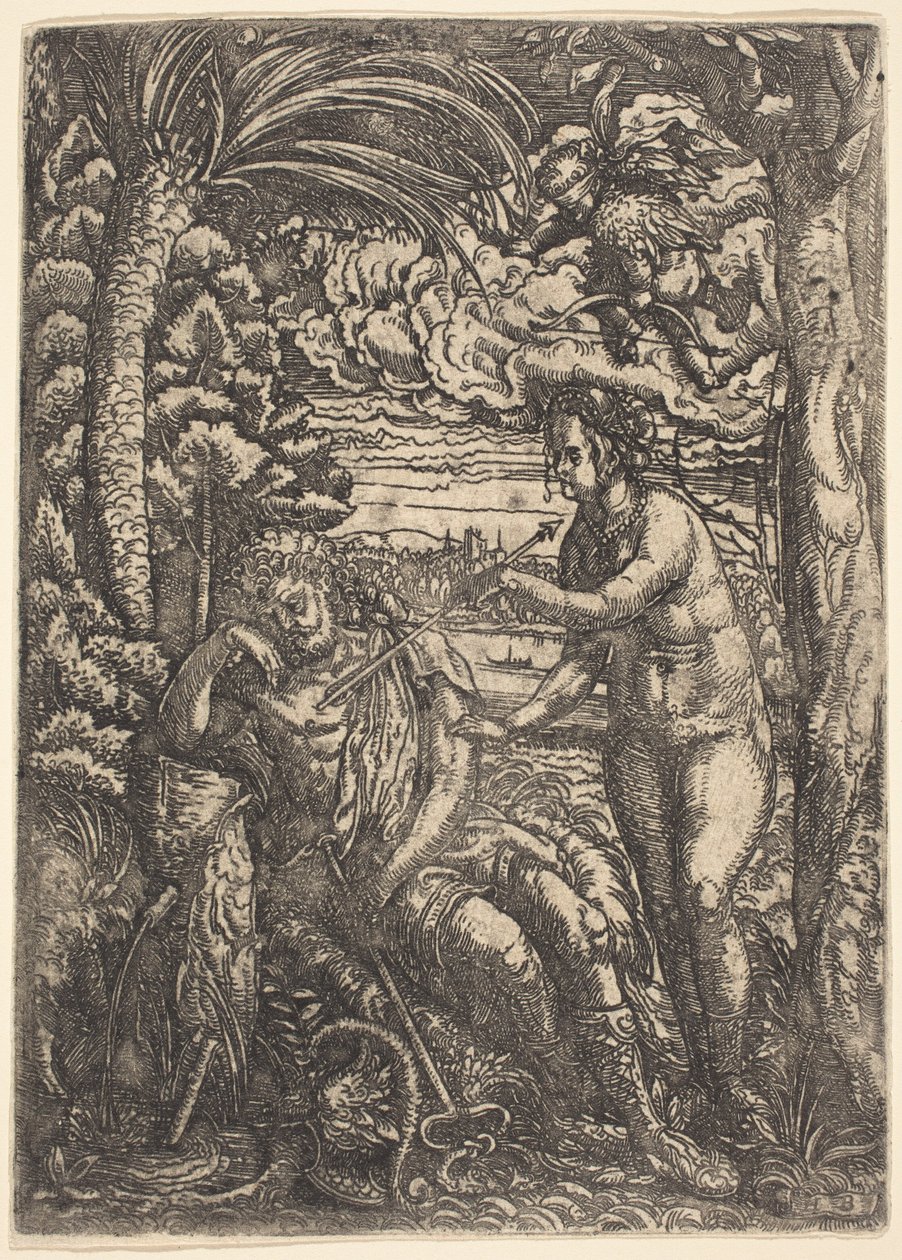 Mercurio e Venere da Hans Burgkmair I
