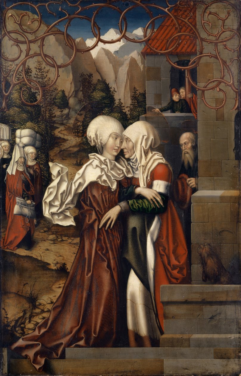 La visitazione, 1512 da Hans Fries