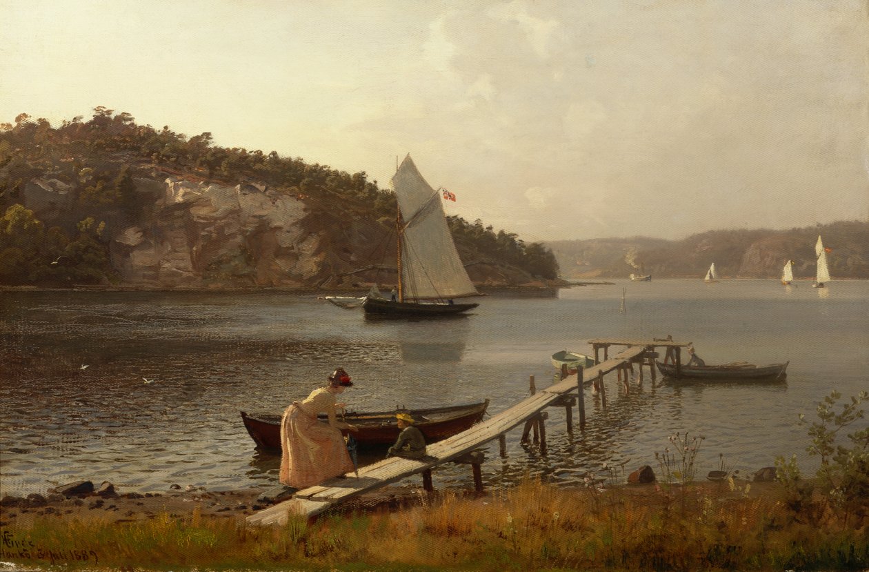 Da Hankø da Hans Gude