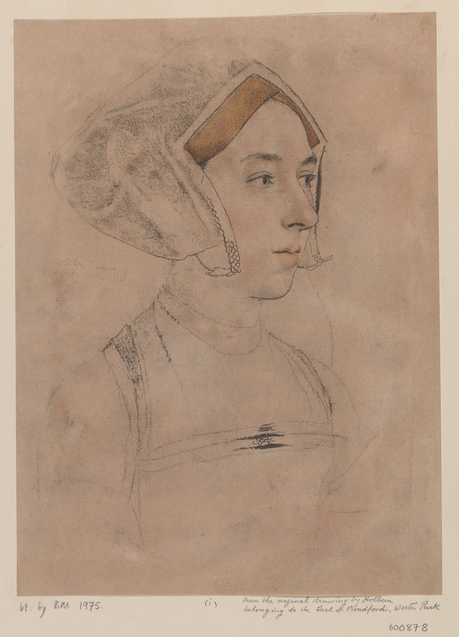 Anna Bolena da Hans, Holbein