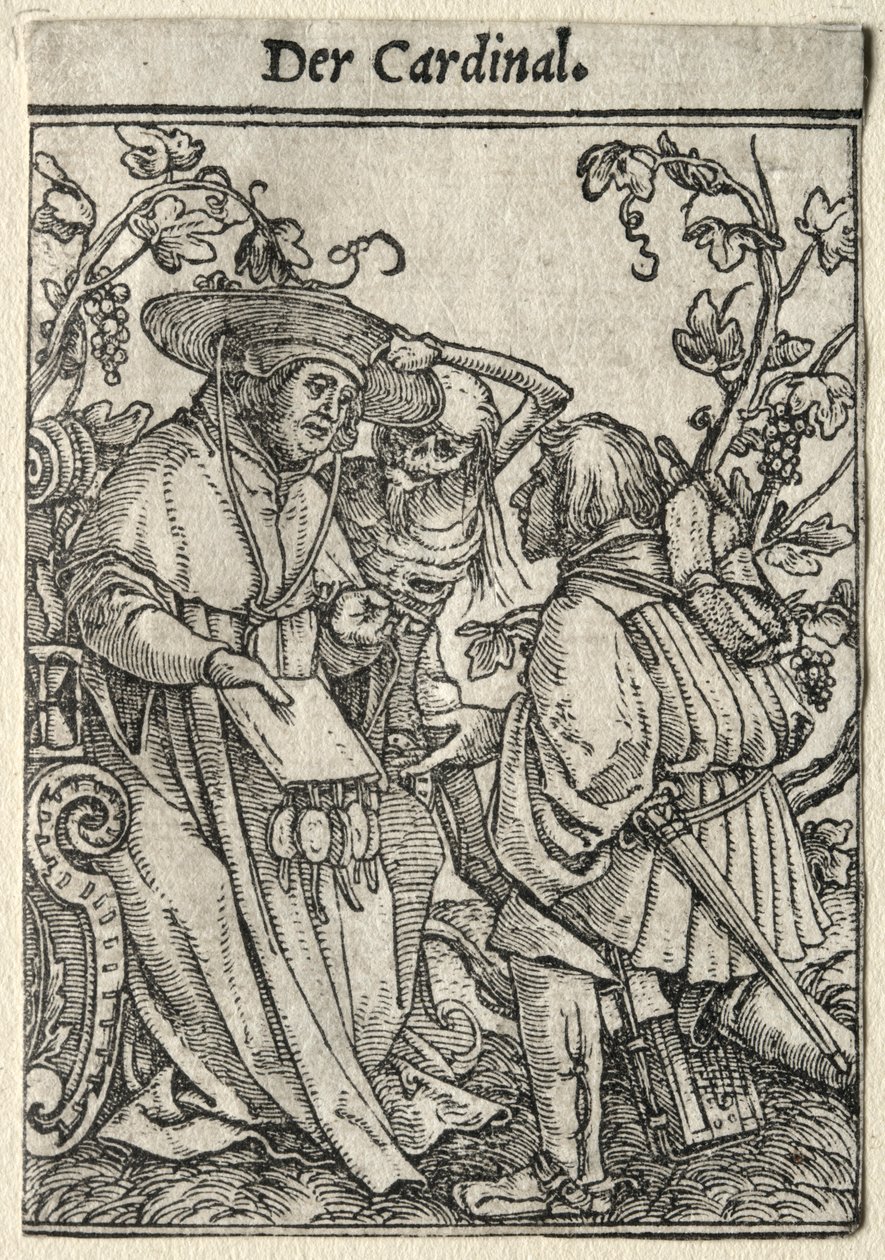 Danza della Morte: Il Cardinale da Hans Holbein