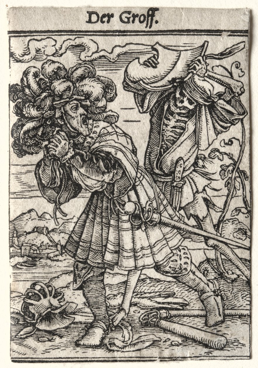 Danza della morte: Il conte da Hans Holbein