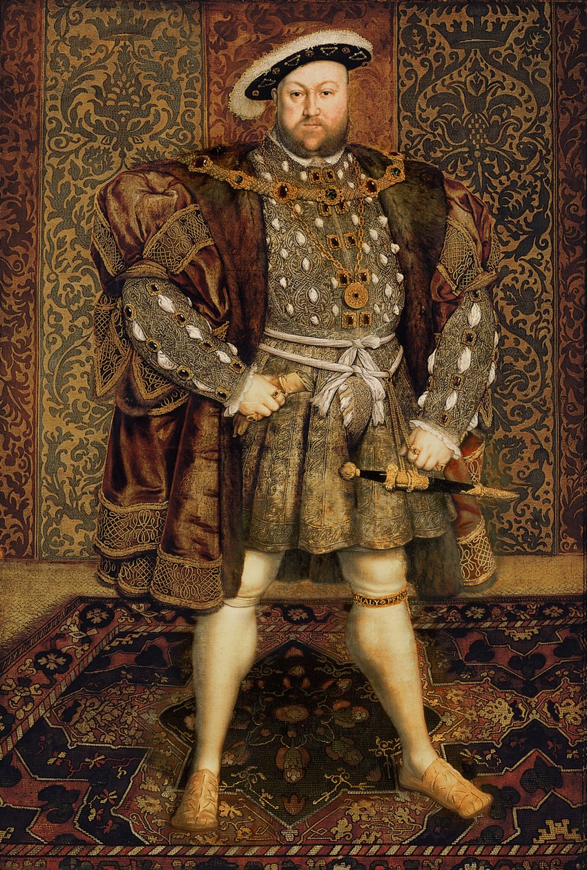 Re Enrico VIII da Hans Holbein der Jüngere