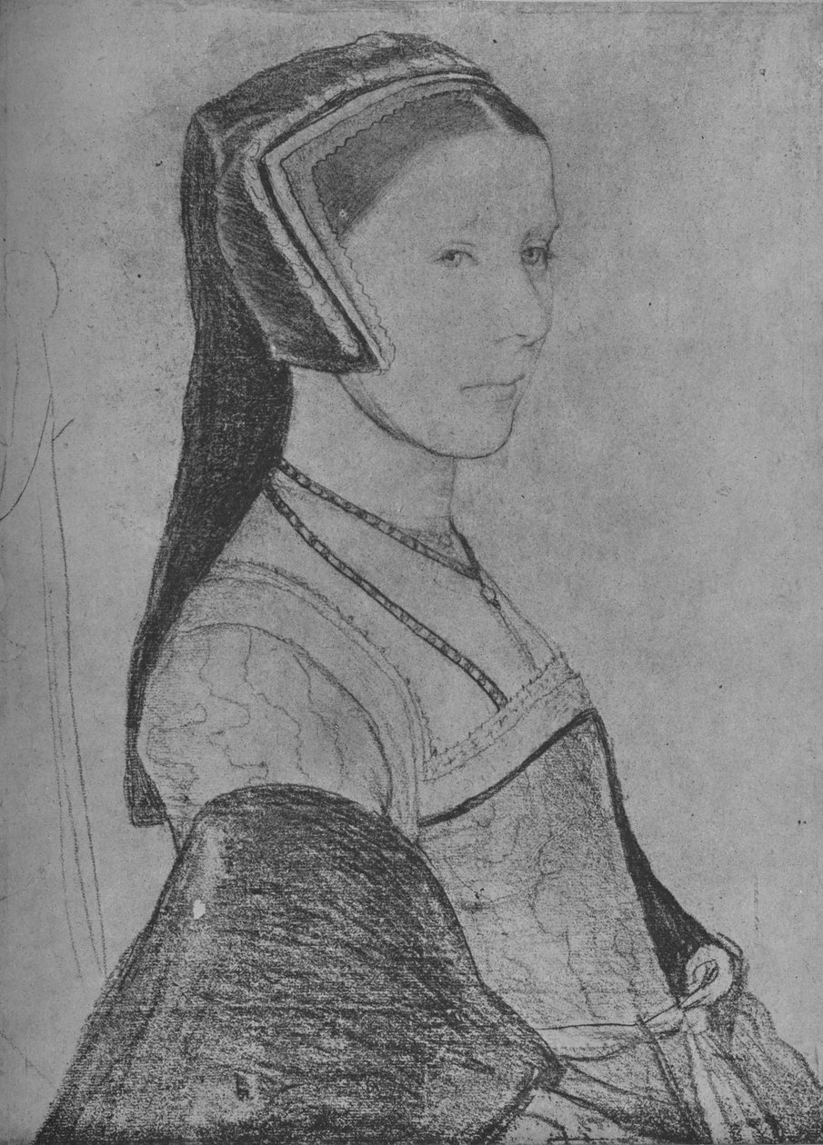 Anne Cresacre, c1527, 1945 da Hans Holbein der Jüngere