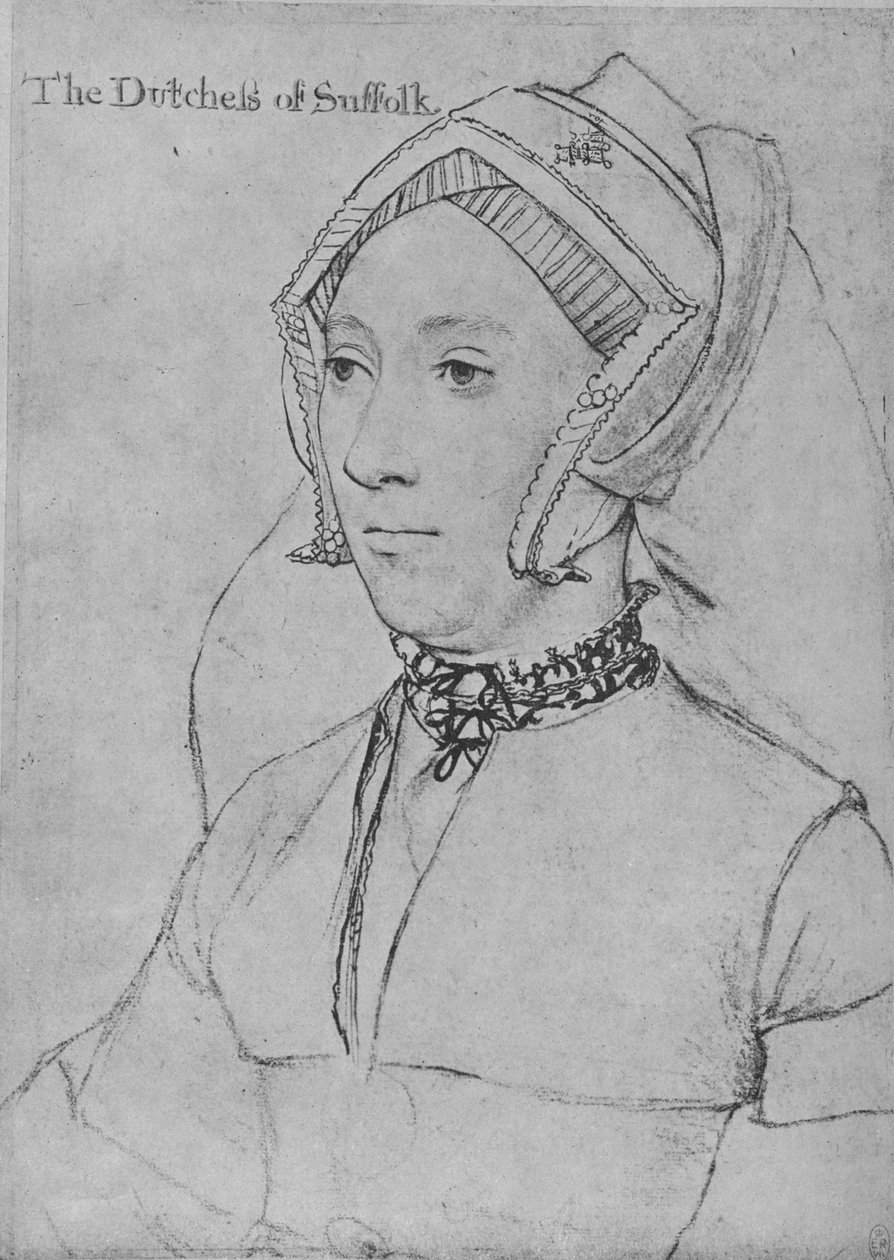 Catherine Willoughby, c. 1532-1543 da Hans Holbein der Jüngere