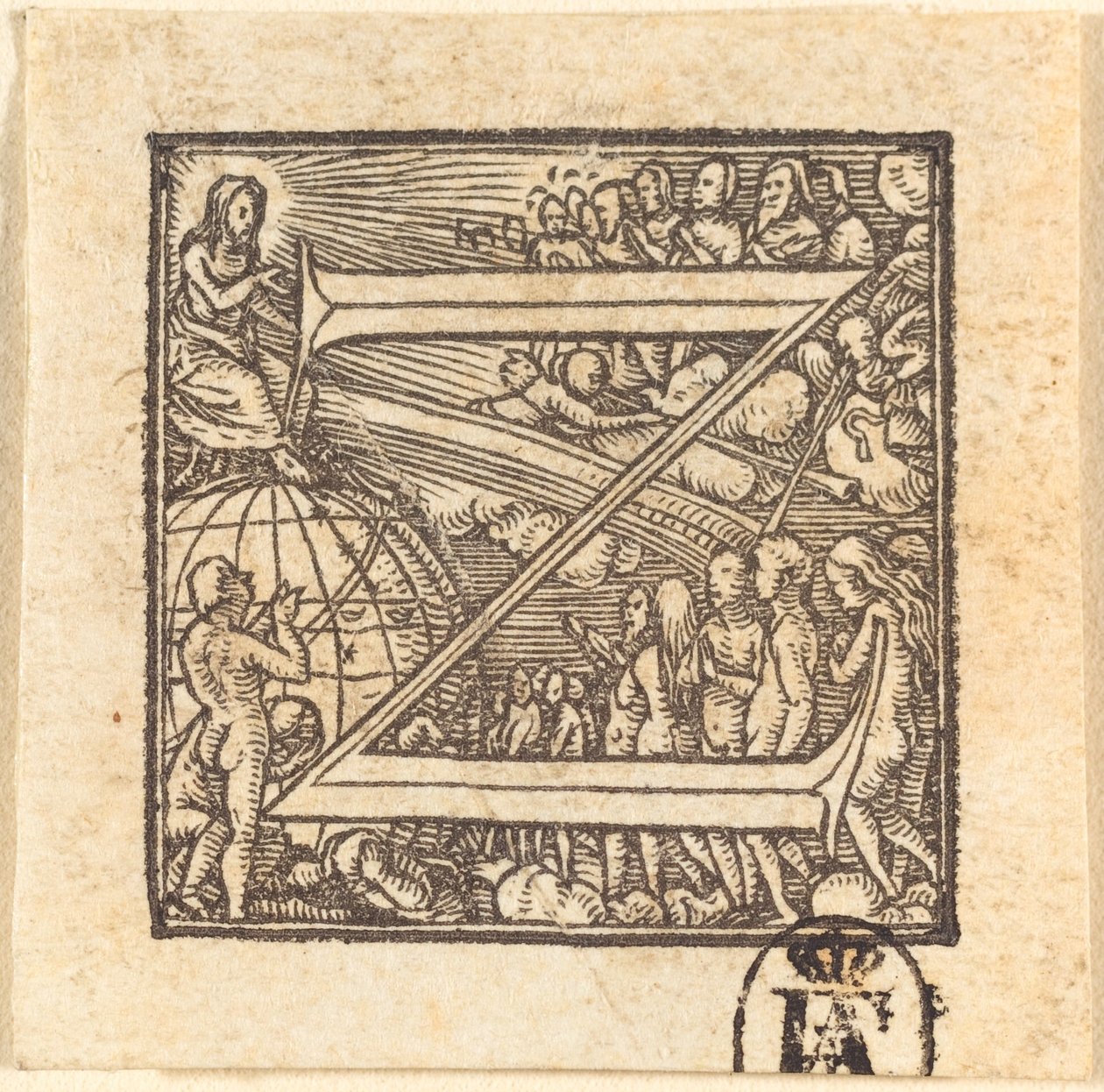 Lettera Z da Hans Holbein der Jüngere