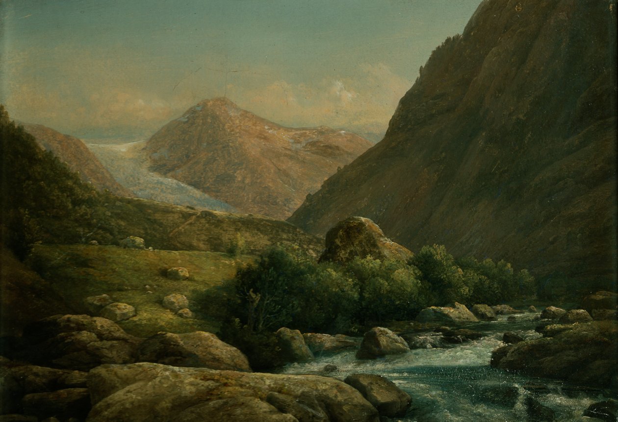 Ghiacciaio di Bondhus da Hans Leganger Reusch
