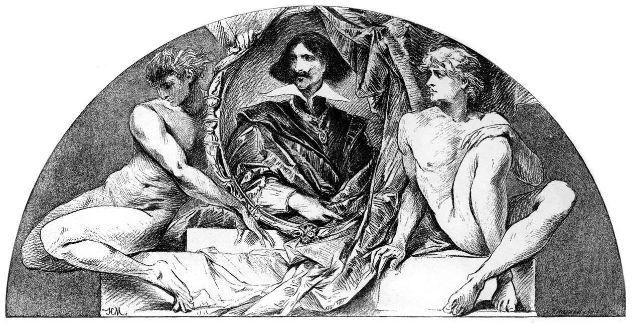 Diego Velazquez, artista spagnolo, c1880-1882 da Hans Makart