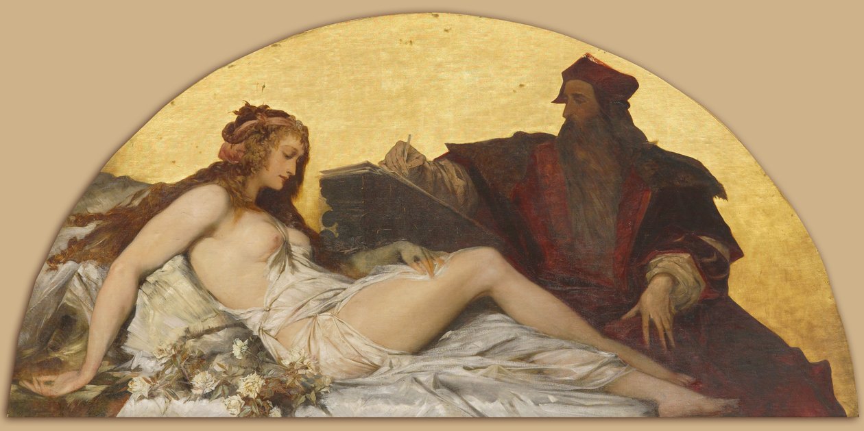 Leonardo da Vinci da Hans Makart