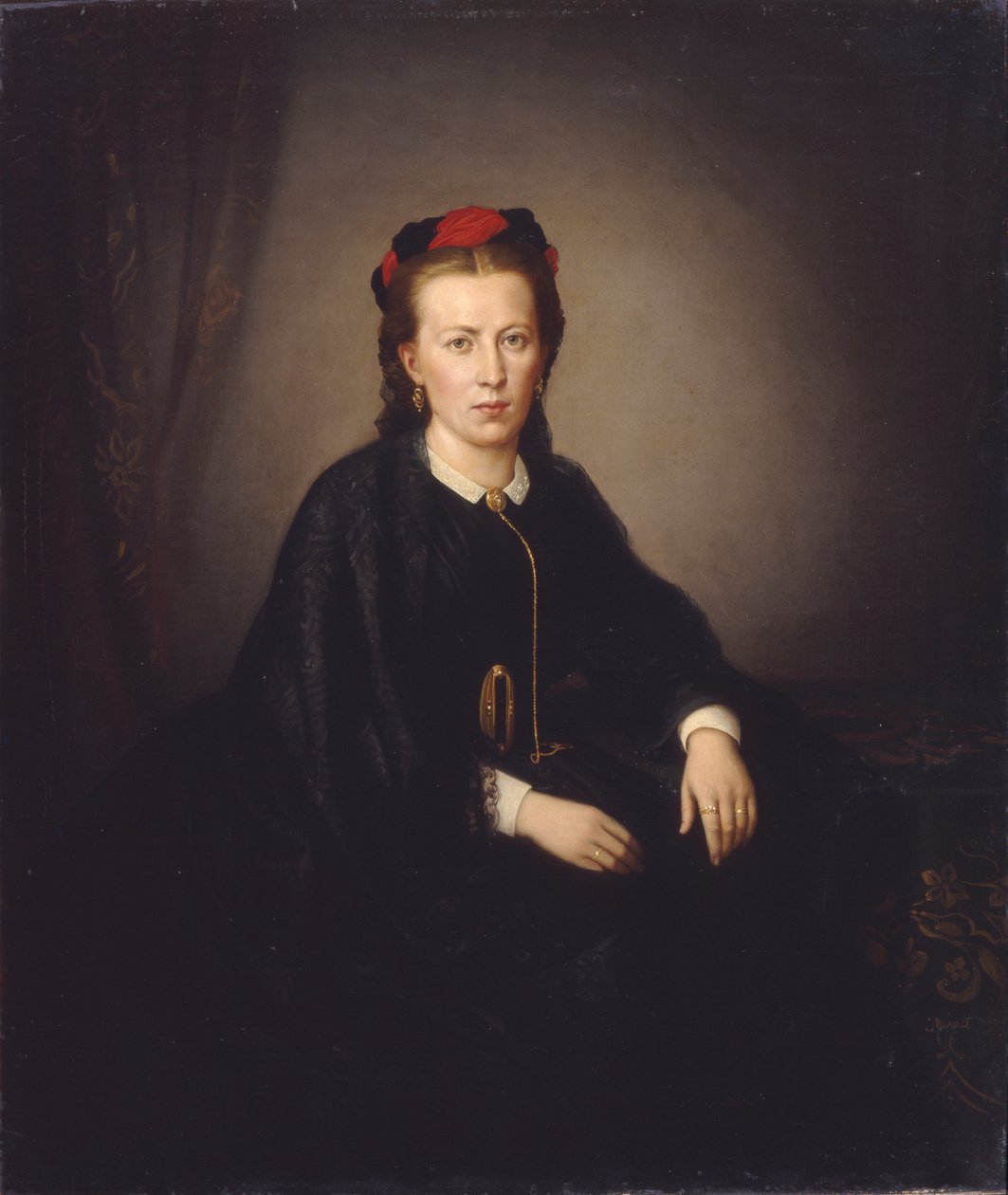 Ritratto di una donna da Hans Makart