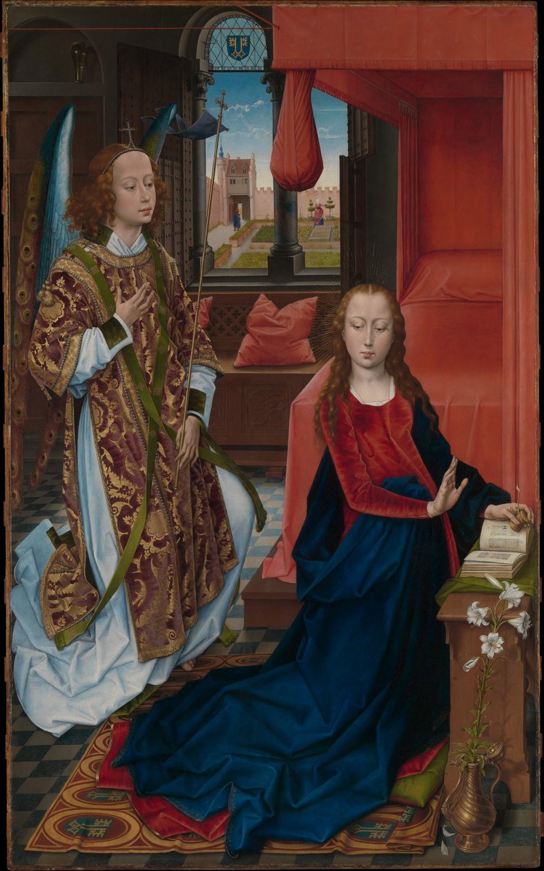 Annunciazione da Hans Memling