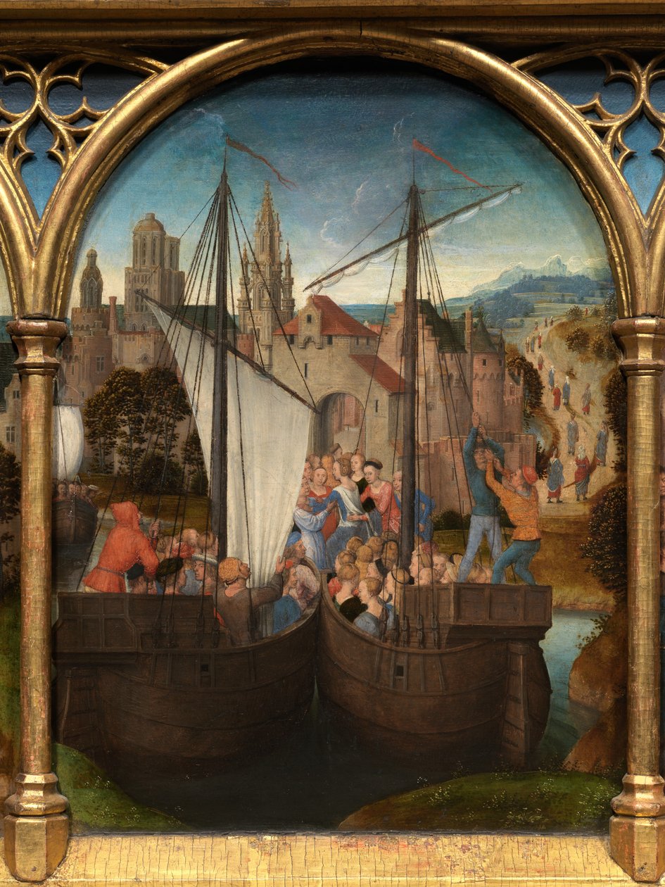 (dettaglio) da Hans Memling