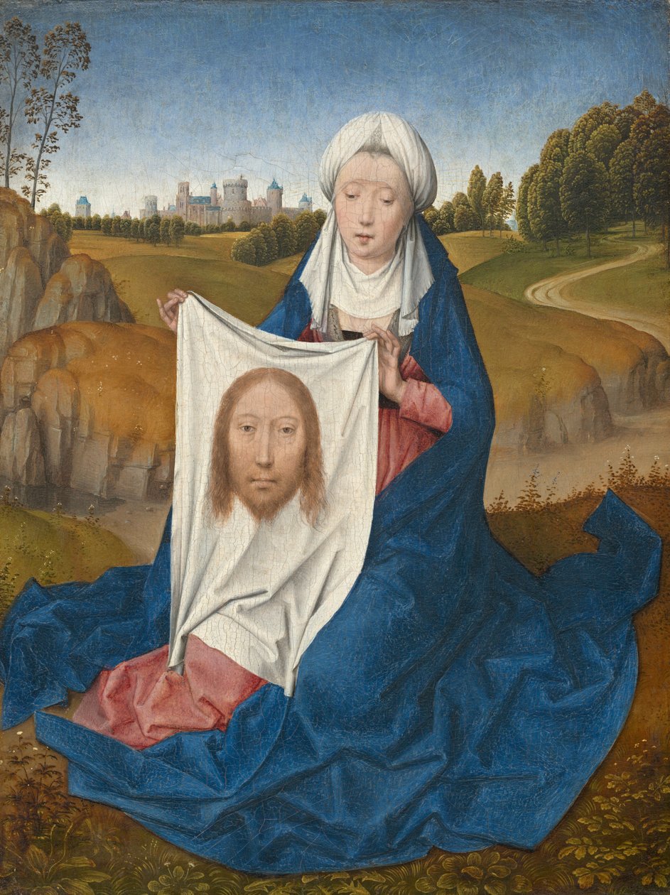 Santa Veronica [recto], c. 1470-1475 da Hans Memling