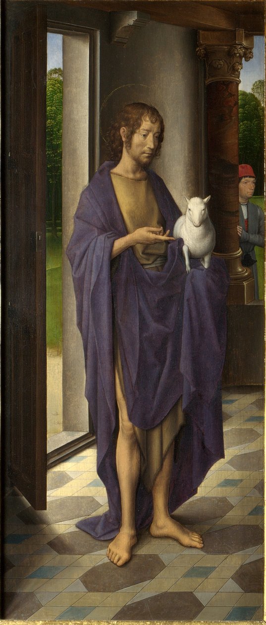 Il trittico di Donne da Hans Memling