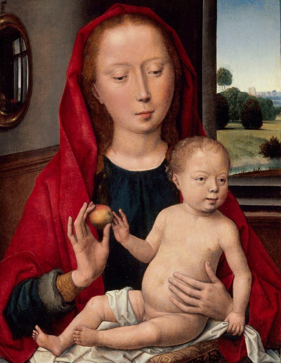 Vergine e Bambino da Hans Memling