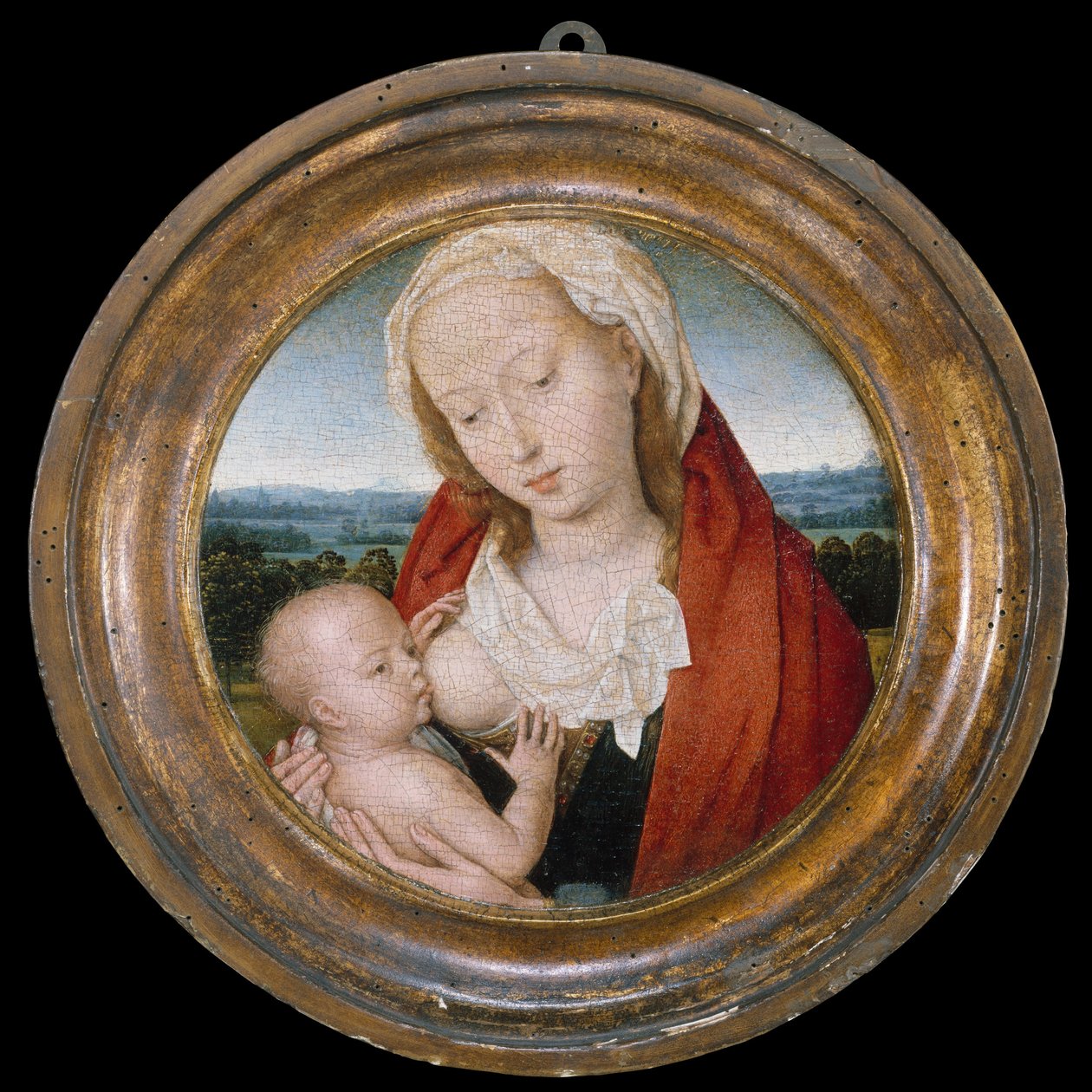 Vergine con Bambino da Hans Memling