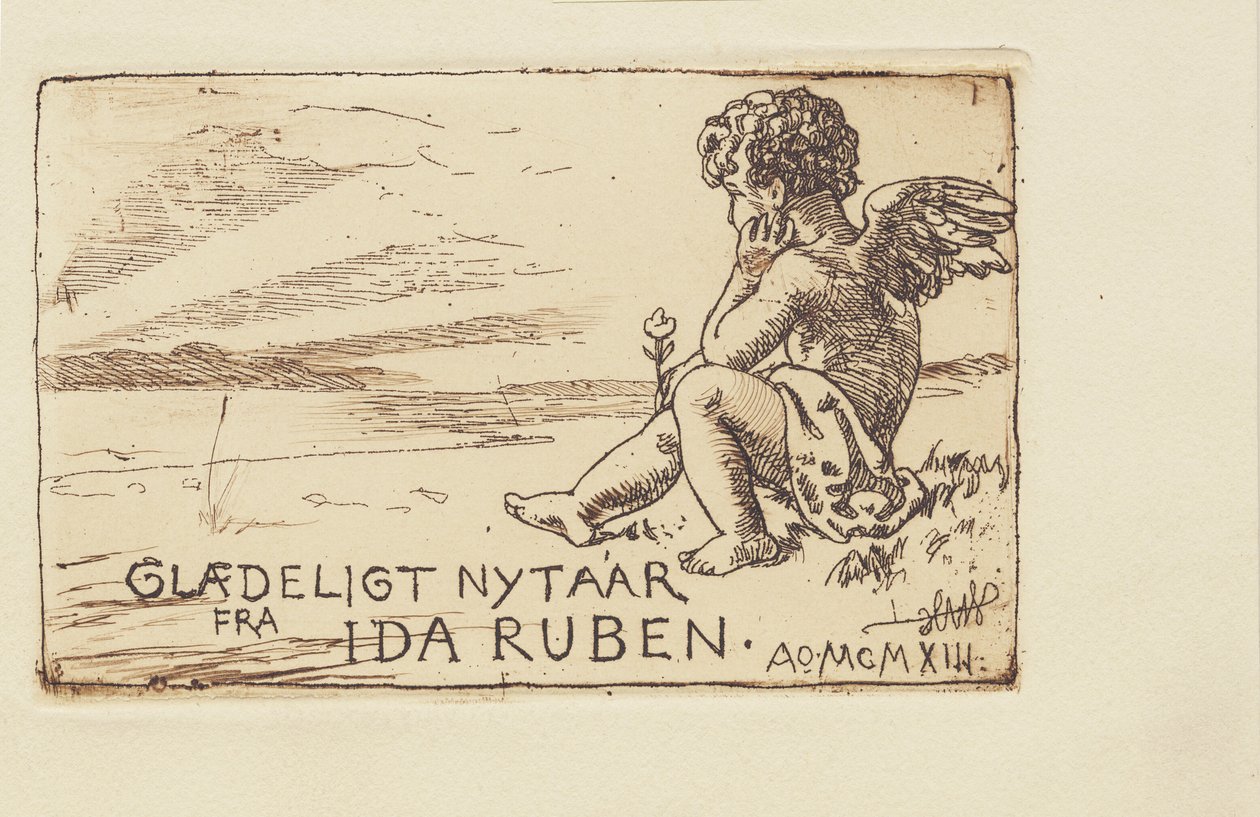 Cartolina di Capodanno da Hans Nikolaj Hansen