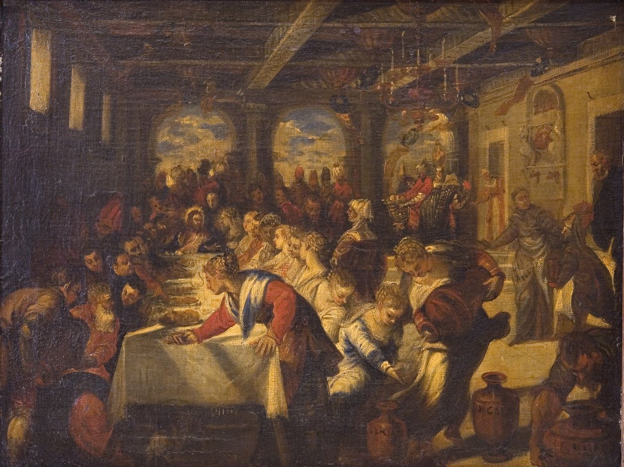 Le nozze di Cana da Hans Rottenhammer