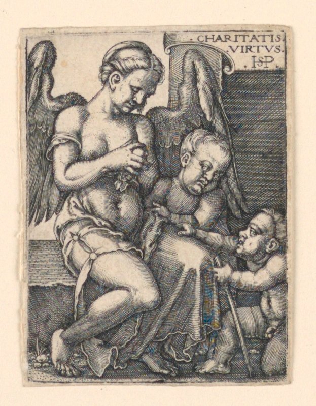 Carità da Hans Sebald Beham