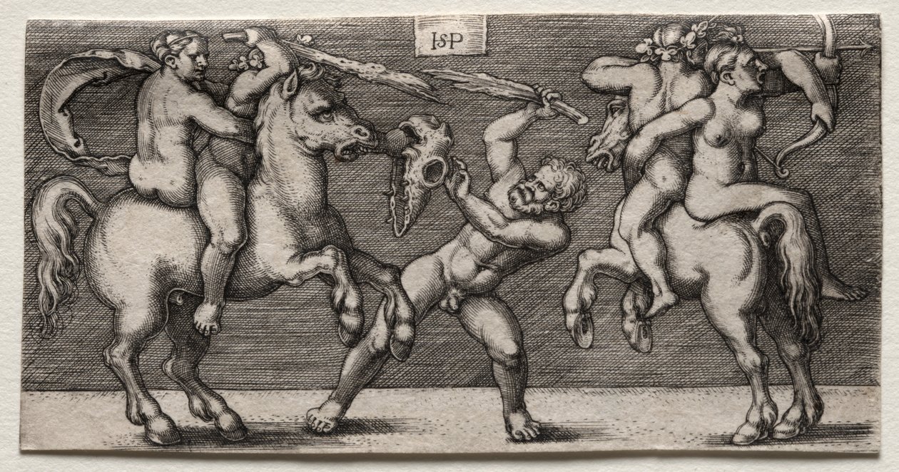 Combattimento di Tre Uomini da Hans Sebald Beham