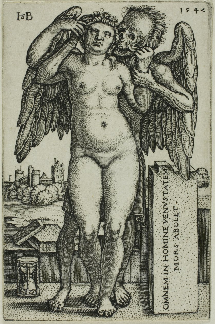 La morte e la fanciulla da Hans Sebald Beham