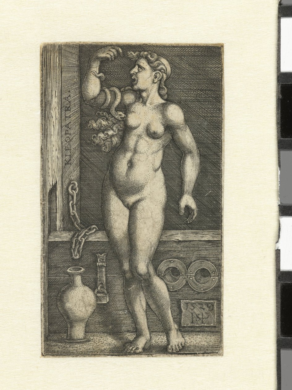 Morte di Cleopatra da Hans Sebald Beham
