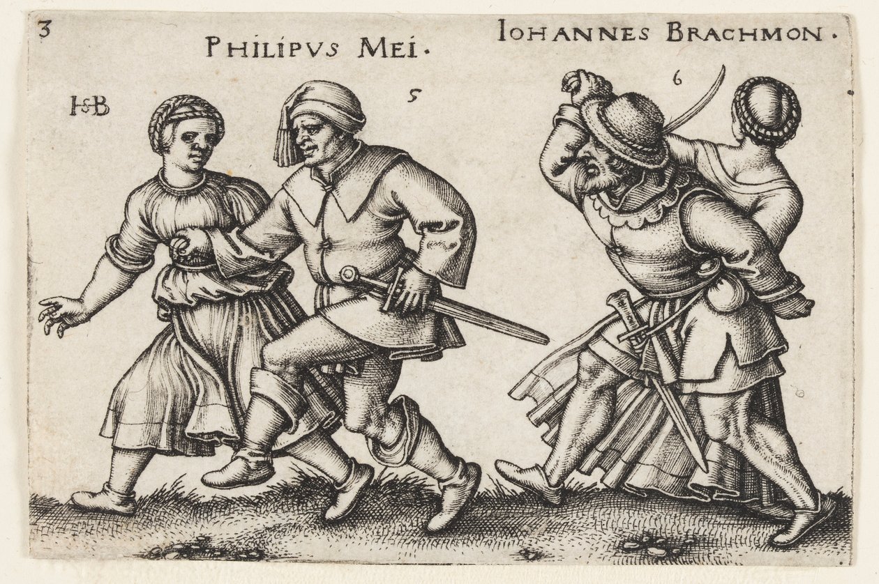 Maggio e Giugno da Hans Sebald Beham