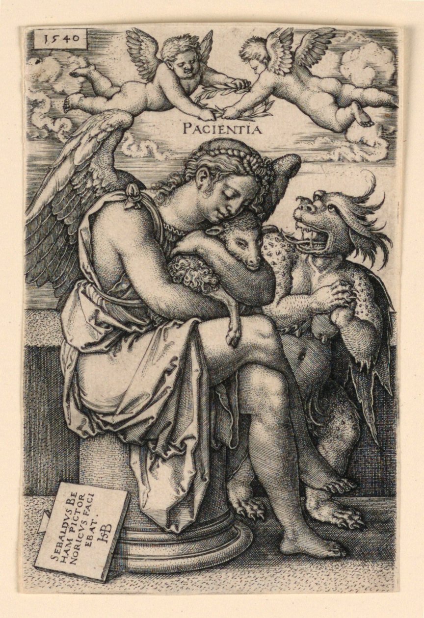 Pazienza da Hans Sebald Beham