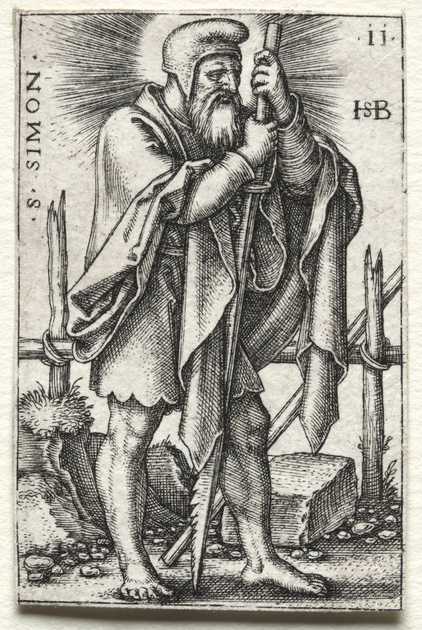 San Simone, 1545-1546 da Hans Sebald Beham